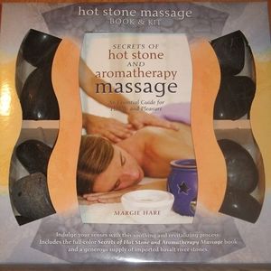 NEW Hot Stone Massage Book And Kit